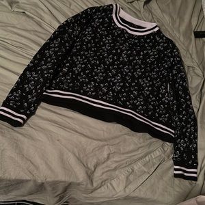 Betsy Johnson floral sweatshirt